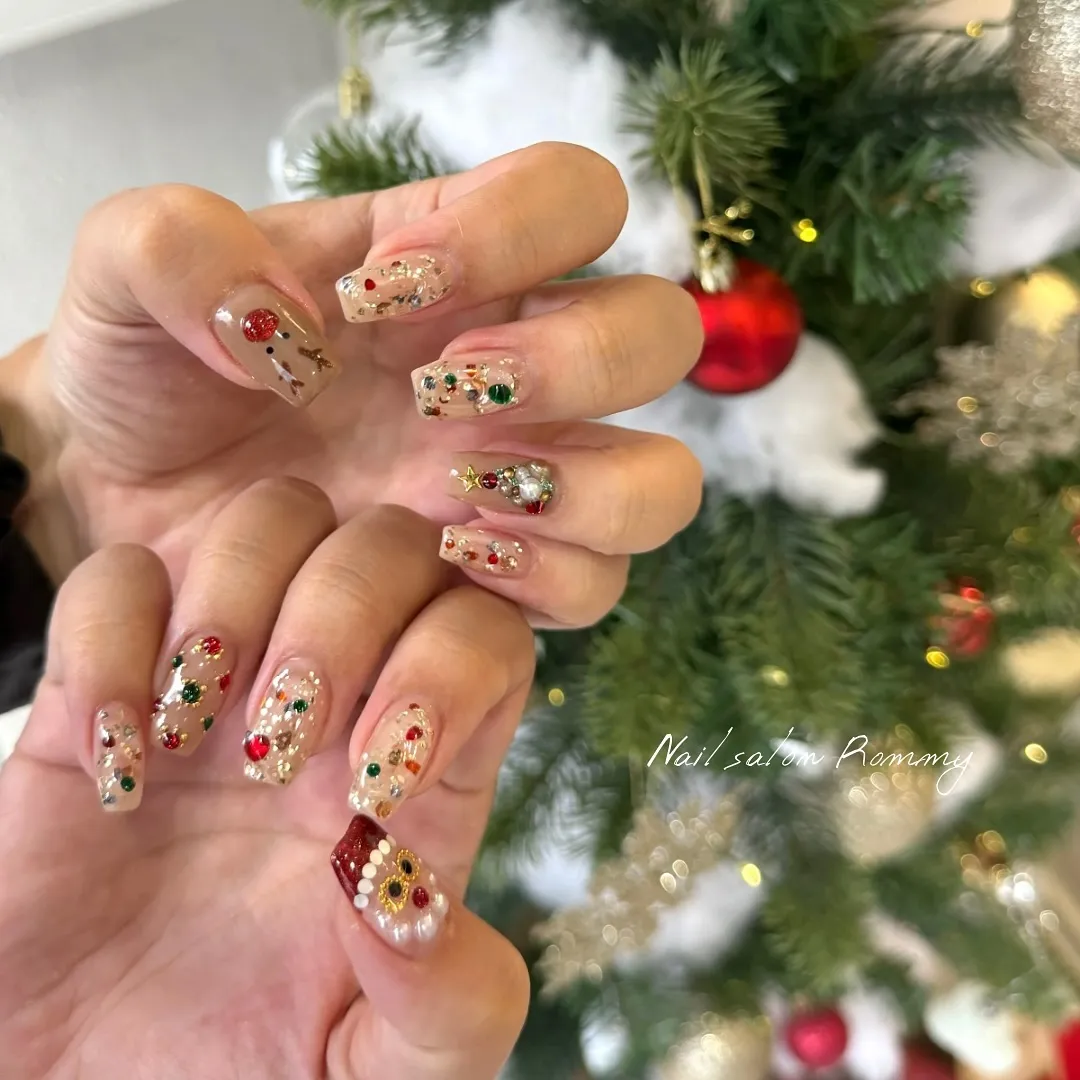 X'mas nail🎄🎅🏼✨