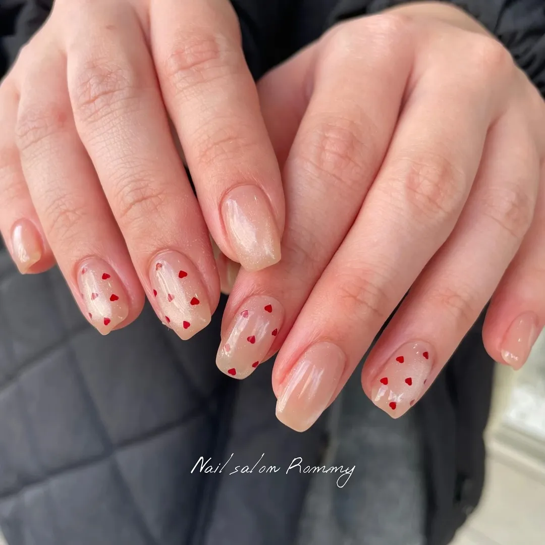 Valentine nail♡