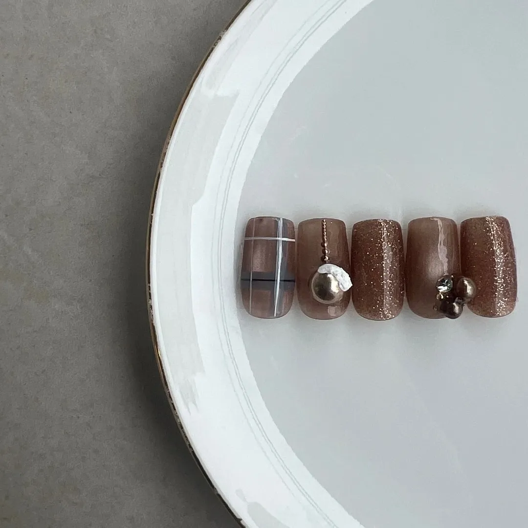 Christmas brown design🤎🎄