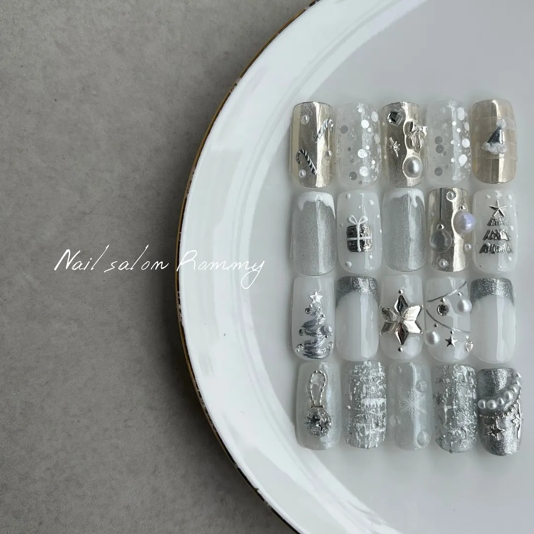 Christmas white design🤍🎄