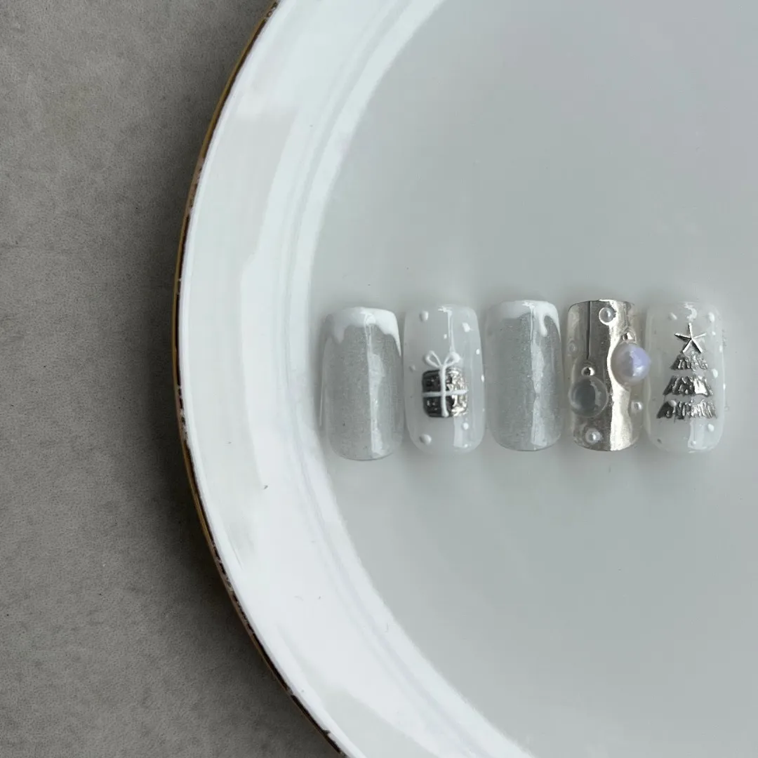 Christmas white design🤍🎄